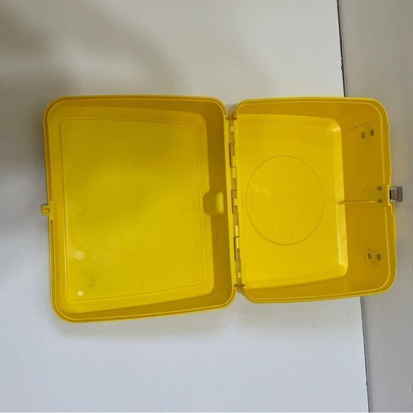 VINTAGE 1986 POPPLES PLASTIC LUNCH BOX WITH THERMOS - Picture 4 of 15